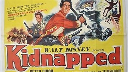 Kidnapped (1959) Peter Finch, James MacArthur, Bernard Lee