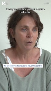 1K views | Toulouse University Hospital advises women going through the menopause. Director of the centre, Florence Tremollieres, and patient Kelly Garcia talks about this unique service. #France #Toulouse #Menopause #Advice #Service #Hospital #Women | HKeye | Facebook