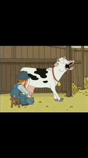 Freaky Cow in Family Guy #familyguy #petergriffin #funny