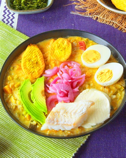 Fanesca: Ecuadorian Easter Soup 🥑🍳🐰🇪🇨 📌 RECIPE: https://bit.ly/3E5NfRD #scrumdiddlyumptious #fanesca #easterrecipe #easterdinner #soup | Scrumdiddlyumptious