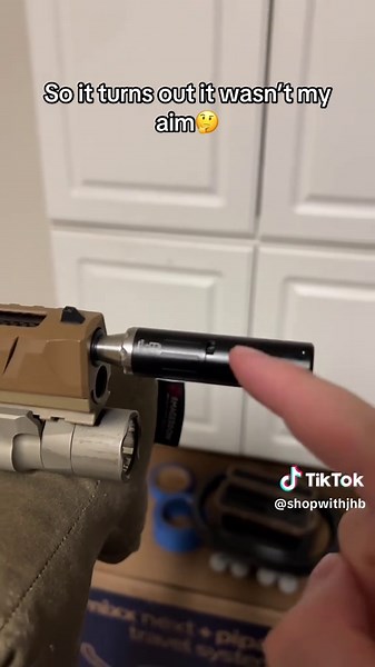This kit can get you on paper from the comfort of your own home🤯#boresightkit #laserboresighter #rangeday #reddot #zero