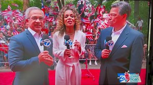 Watch the 66th annual National Puerto Rican Parade #rightnow on Channel 7 WABC-TV! Or wherever you stream ABC7NY Joe Torres David Novarro Sunny Hostin Sonia Rincón | Sandra Bookman