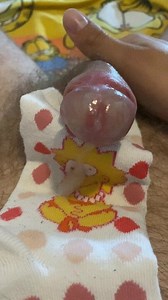 White Lisa Simpson socks (S184)