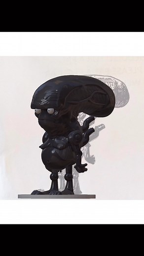 4.5K views · 80 reactions | I’ve been fiddling with making a little 3D version of this Xenomorph doodle i did a while back, and I’m pretty happy with the results so far. His name is Hot Ronnie. How do you feel about him? . #alien #aliens #alienday #xenomorph #sketch #sketches #feelings #3d #3dmodeling #nomadsculpt | Colonel Tony Moore | Facebook