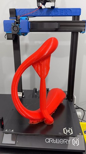 Now the tail is done! After a day long print, mewtwo tail is with us. Here is the asmr support removal of it. What is really cool about this is support lost touch during print but it still successfully finished haha Don’t forget to follow for more! #3dprinting #asmr #asmrcommunity #pokemon #tail | 3DPrintingDoctor