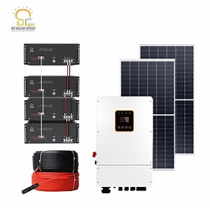 [Hot Item] Home CE Approved Lithium Battery Hybrid System Panel Lighting Cell Solar Plant Factory