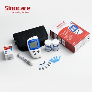 [Hot Item] Sinocare Glucos Monitor Sugar Diabetes Blood Sugar Test Kit Glucose Meter Tiras De Glucosa Pruebas De Azucar