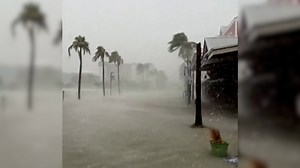 Hurricane Debby has started to impact the Gulf Coast of Florida as a potent Category 1 storm, one that could bring catastrophic flooding to the Southeast. https://tinyurl.com/3m8bakkv | USA TODAY Video
