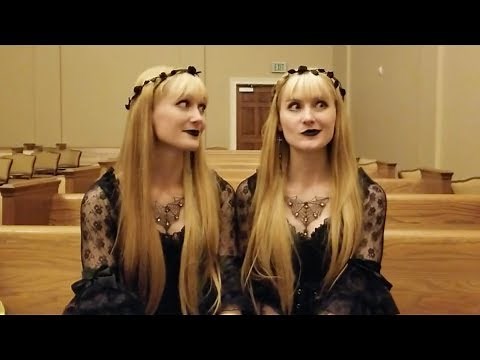 Harp Twins Cemetery Interview - Halloween Night