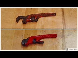RIDGID Pipe Wrench Restoration