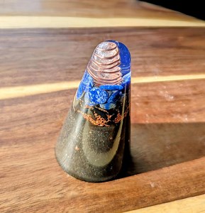 Lapis Lazuli Orgonite Dome. - Etsy Canada