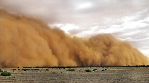 Freak weather hits Australia with golf ball-sized hail following blinding dust storms
