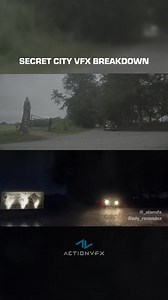 Check out this killer breakdown by Alan Collins (@_alanvfx), using our Rain, Rain on Ground, nd Displaced Fog assets to amplify the atmosphere of this scene from Secret City, directed by Edy Rencende (@edy_recendez)! 😎 🌧️ . . . #ActionVFX #VFXBreakdown #VFXCompositing | ActionVFX