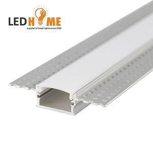 [Hot Item] Al-D06 Cove/ Plaster LED Aluminum with 2835SMD 120LEDs/M Easy Installation No Darkness Linear Lighting