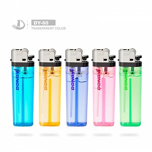 [Hot Item] Hot Sale Dy-60 Model Disposable Cigarette Gas Flint Lighter for Global Market