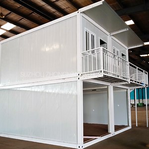 [Hot Item] Suzhou Zhongnan Prefab Steel Storage Container House for Sale