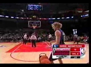Dirk Nowitzki Three Point Contest R2