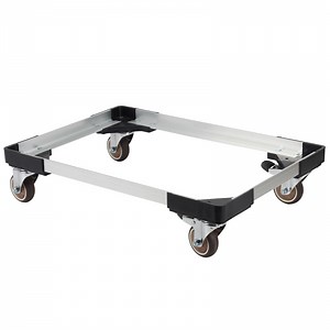 [Hot Item] Furniture Dolly Heavy Duty Washing Machine Stand Base Mobile Roller with 4 Locking Swivel Wheels Universal Mobile Base