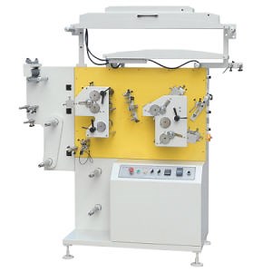 [Hot Item] 3 Colors Garment Care Machines Taffeta Ribbon Flexographic Label Printing Machine