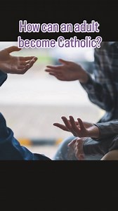 How can an adult become Catholic? Some of the steps toward adult initiation into the Catholic Church take place during Lent and Holy Week. This is a clip from a longer video, available at catholiccourier.com/lent2024, in which Don Smith, coordinator of sacramental catechesis and family life for the Diocese of Rochester, explains the steps toward becoming Catholic as an adult. #catholicfaith #catholicconvert #lent2024 #becomingcatholic | Catholic Courier