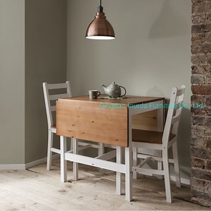 [Hot Item] Solid Wood Home Dining Room Furniture Foldable Dining Table
