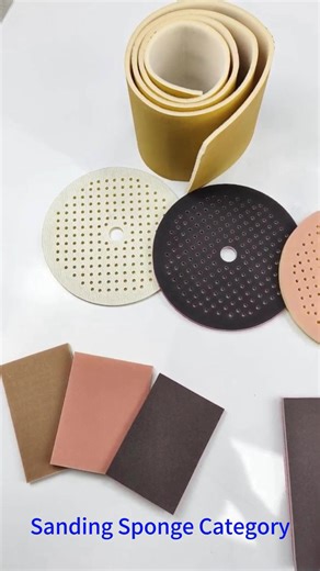 Foam Interface 5/6 Inch 400-3000 Grit Aluminum Oxide 9 Holes Interface Sanding Pad Interface Pad for Orbital Sander