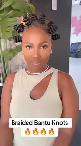 1.1K views · 18 reactions | BEAUTIFUL BRAIDED BANTU KNOTS #tutorial #braidsconnect | Braids Connect | Facebook