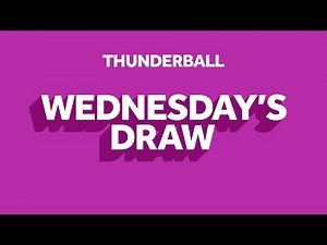 The National Lottery Thunderball draw results from Wednesday 29 June 2022