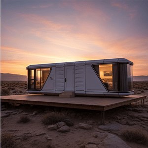 [Hot Item] Tiny Mobile Integrated Homes House Factory Price Prefabricated Luxury Safe Modern Space Capsule Modular Capsule Hotel