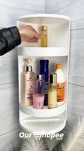Bathroom Corner Shelf 3 Tier 360 Rotating Shelf Bathroom Kitchen Storage RackWhite - PI8321 Buy Now : https://bit.ly/3KbQ5nW Whatsapp : +96879361083 . . . #ourshopee #oman #muscat #cornershelf #bathroomshelf #kitchenshelf #shelf #rotatingshelf #storage #rack #bathroomcornershelf #onlineshopping #convenient #deals #offers #happyshopping #fastdelivery #home #onlineshopping | Ourshopee Oman | Facebook