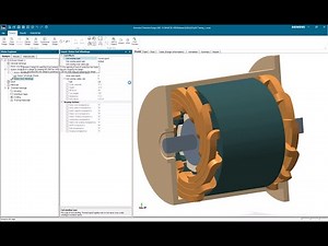 Simulation E-Machine: Automatic Generation of CAD, FEM, Mesh and more!