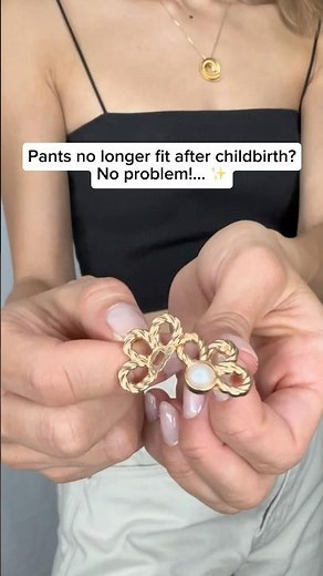 This is the best jean accessory for closing waist gaps! 🤩