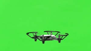 Drone, Greenscreen, Isolated