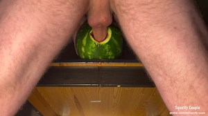 My wife asked me to make her some watermelon juice. I had to get my juicer out.