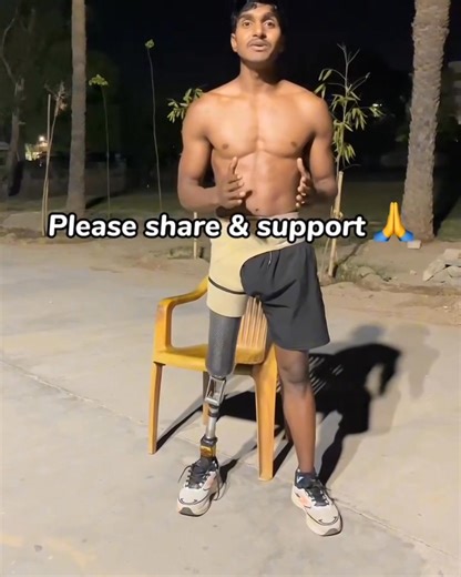 The Unstoppable Spirit of @Pawan Kahar : A Para-Athlete's Journey to Triumph ❤️ Pawan Kahar's story is a testament to the indomitable human spirit, a shining example of how one can overcome physical challenges and achieve greatness. Born with a determination that knows no bounds, Pawan has defied the odds and inspired countless individuals with his remarkable journey. Pawan's life took a dramatic turn when he lost a leg in an accident. But instead of letting this setback define him, he chose to 