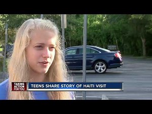 Teens share story of Haiti visit