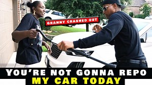 Handicapped Woman Attacks Repo Man with Cane! (Car Repossession Gone Wild) A | Bounty Hunter D FanClub
