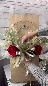 Everyday boho wall decor! Winter or valentine, but why not for Mother’s Day too! This simple boho wall decor is perfect for so many occasions! | Nadia's Crafty Corner