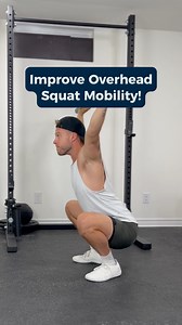 Overhead squats and snatches can be super tricky when it comes to positioning and feeling stable under the barbell. This brand new overhead squat mobility exercise I just added to the Primal Library is one of my personal favourites to use before I get that barbell overhead 🏋🏻‍♂️. If you want more squat depth exercises, I'd love to send you my 5 Day Ass-To-Grass Squat Depth Mobility online program.. oh yah.. it's free! Just drop the word SQUAT below and I'll send over the link. 🚀 And if you ar