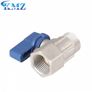 [Hot Item] Thread Mini Brass Ball Valve Bsp Male to Female Small Shut off Valve