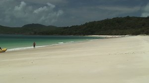 Beautiful Sandy Beach Whitsunday Islands Stock Footage Video (100% Royalty-free) 1881766 | Shutterstock