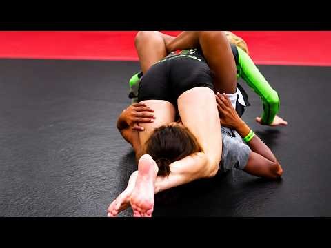 Insane Mixed Wrestling Match | Girls Take on Boys #jiujitsu