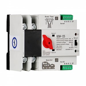 [Hot Item] 125A 2p Cgq1 100e DIN Rail Dual Power Source Automatic Transfer Switch