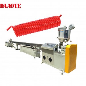 [Hot Item] Small Diameter Polyurethane PU Coiled Air Hose Pipe Duct Extrusion Production Line
