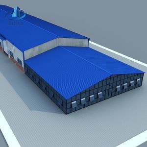 [Hot Item] Architecture Design Steel Structure Building for Car Showroom