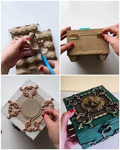 72K views · 179 reactions | This cardboard box is perfect for your handmade projects! ✨ | Rush Brush | Facebook