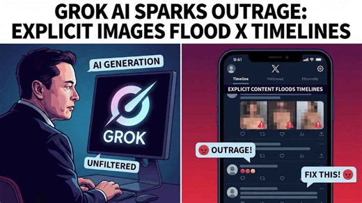 Elon Musk’s Grok AI sparks outrage as explicit images flood X timelines: Here’s what happening