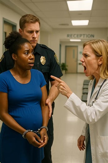 A Nurse Humiliated a Pregnant Black Woman and Called the Police. Fifteen Minutes Later, Her Husband Walked In—and Changed Everything. Maya Thompson had always been the kind of woman who avoided hospitals unless absolutely necessary. At twenty-eight weeks pregnant, though, she had no choice. That morning, she woke with sharp cramps that didn’t feel like the ordinary discomfort of pregnancy. Something was wrong—she knew it deep in her bones. Her obstetrician, Dr. Reynolds, had told her firmly over