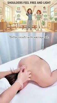 Upper Back Massage Releasing Shoulder & Neck Tightness