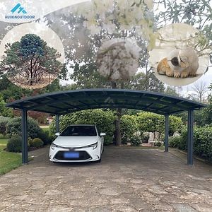 [Hot Item] Garage Canopy and Cantilever Metal Frame Carport Lowe Winter Parking Shed on Car Port Folding